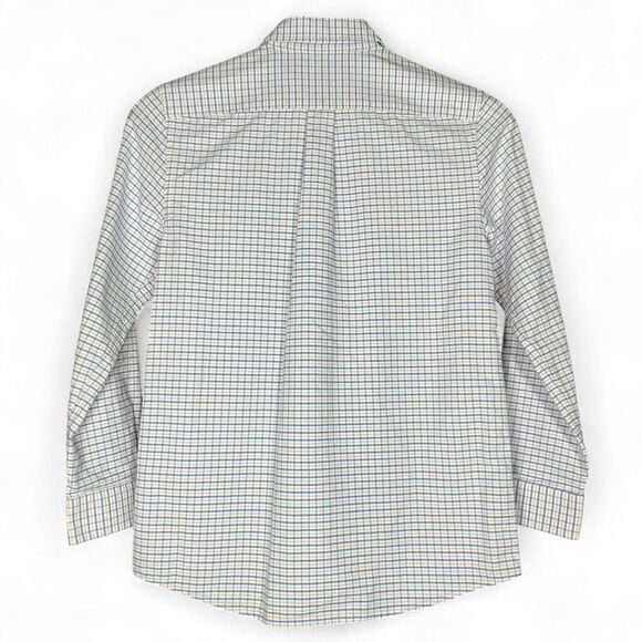 Pink & Blue Gingham Long Sleeve Button-Down - Picture 6 of 7